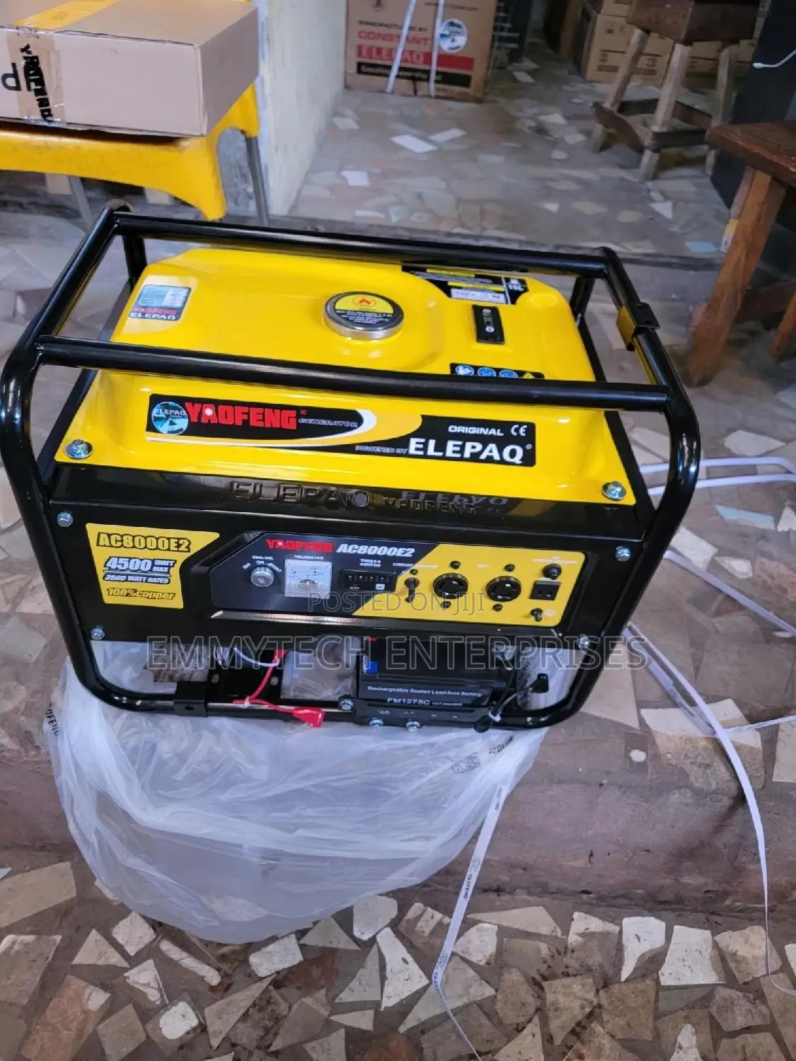 Elepaq Generator 4.5kva○