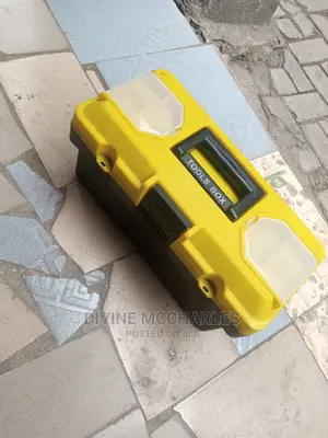 14inches Empty Plastic Tools Box