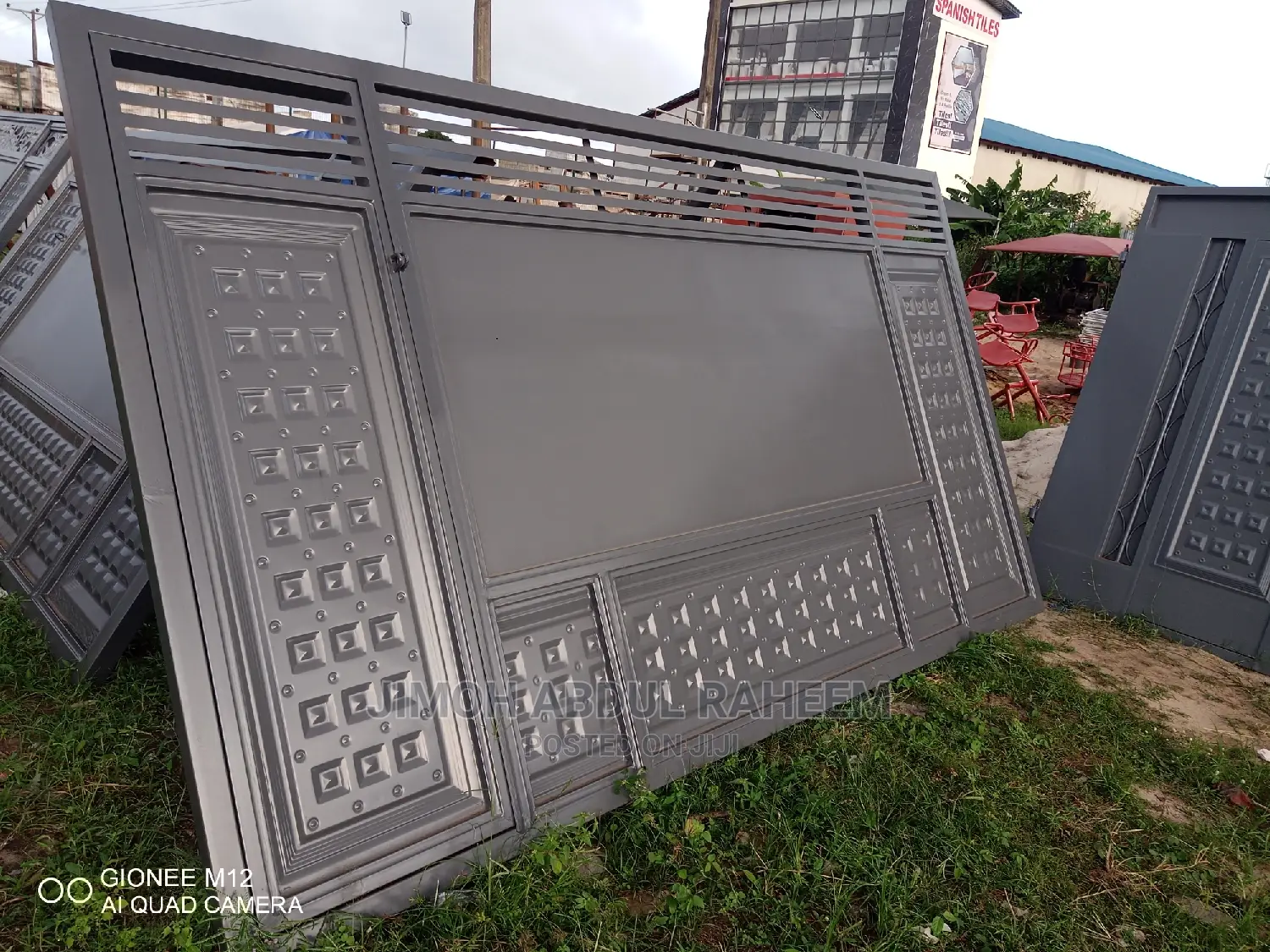 Modern Rail Tracking Gate.
