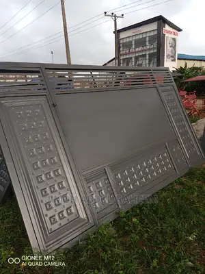 Modern Rail Tracking Gate.