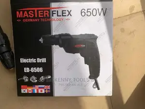 *Master Flex*10mm Hand Drill 500W 2800RPM
￼