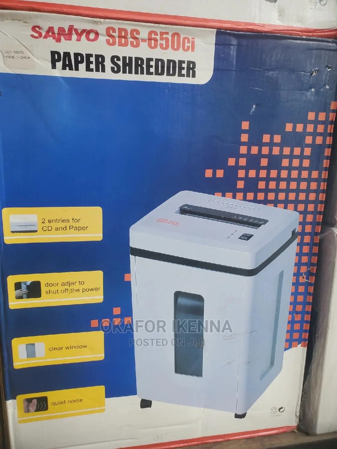 Sanyo Paper Shredder