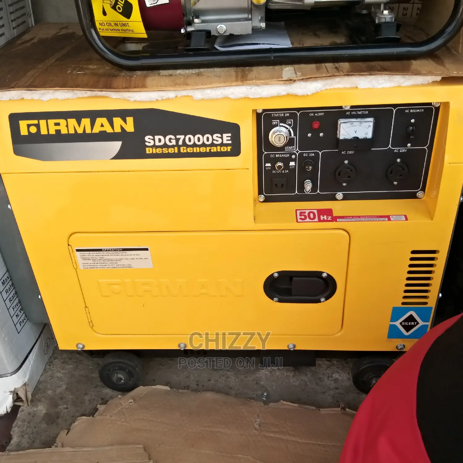 Firman Generator 100%Copper Wire 7.5kva
