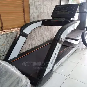 Lb-E03 Commercial LED Treadmill (Black, White)