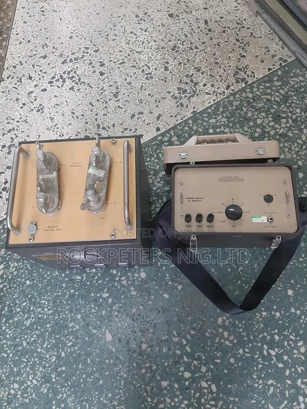 T R Test Equipment 100adm-Filter With Lu1000a Mk2 Loading Unit