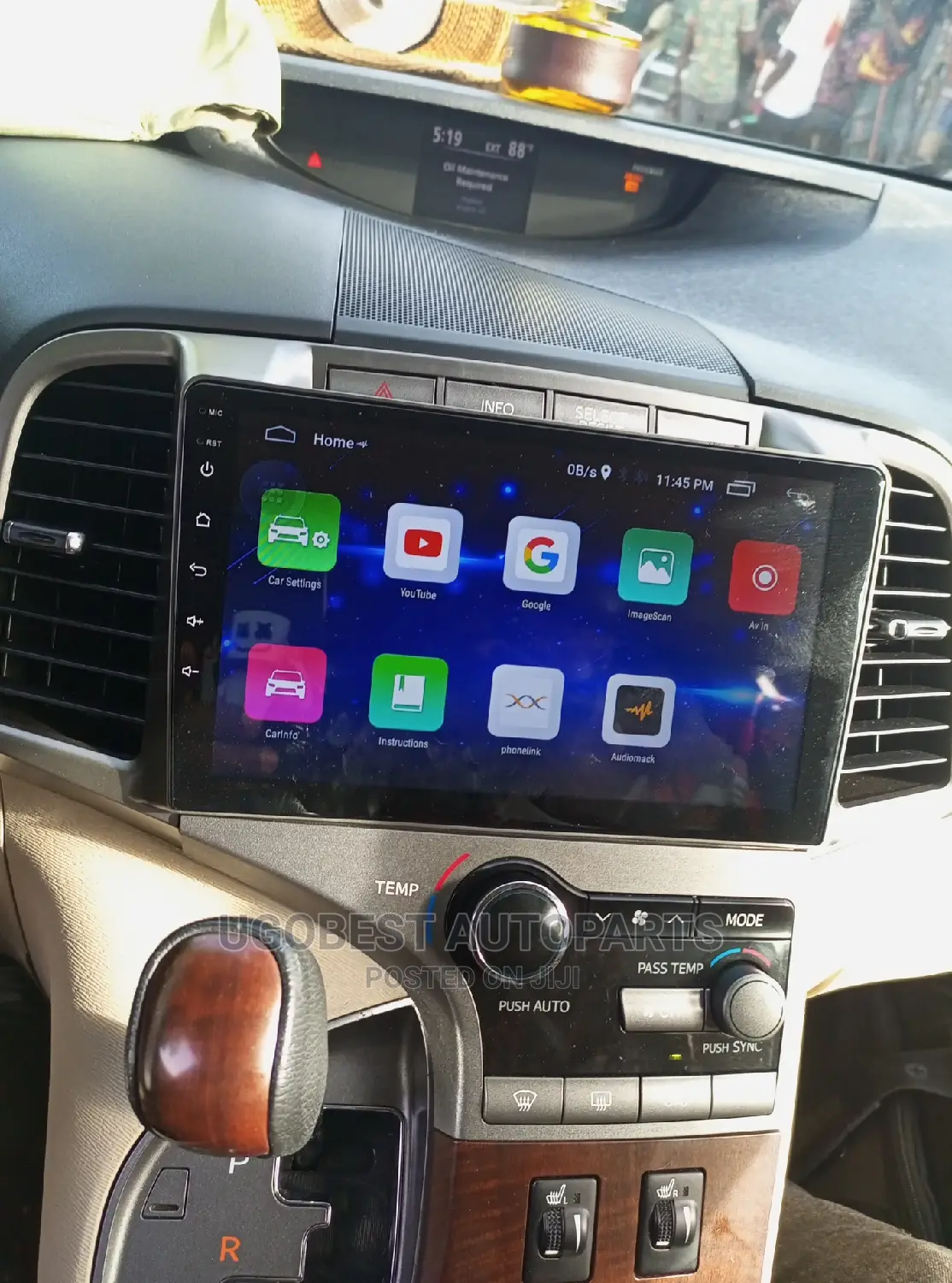 Toyota Venza Android Version With GPS Navigation System(Map)