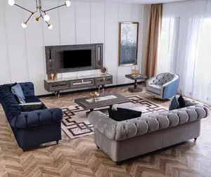 Amazing Contemporary Set of Turkey Sofa and Dining Set