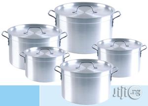 High Quality Heavy Gauge Alluminum Cookware By 5set.