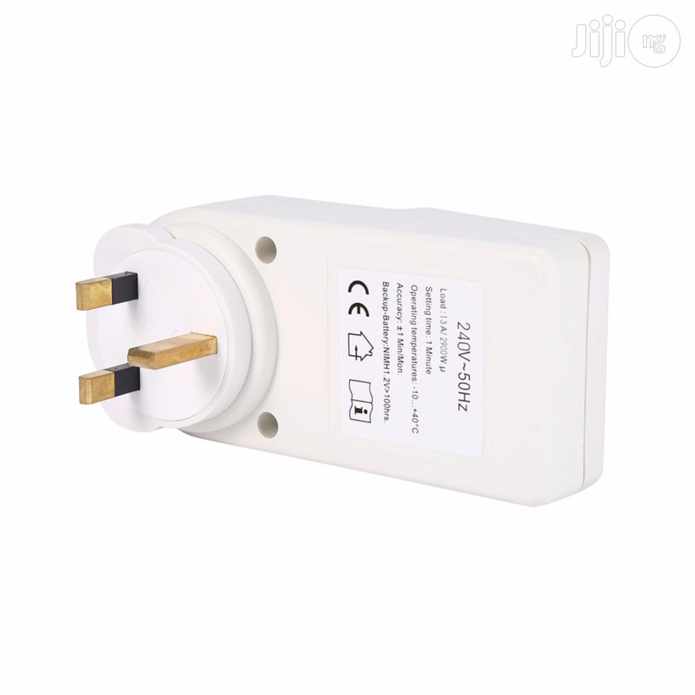 12/24 Hours 7days/Week UK/AC Plug Programmable Timer Switch