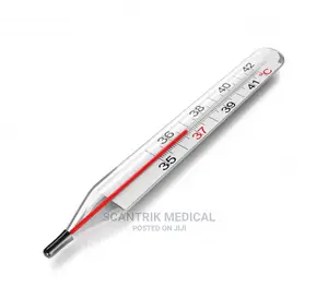 Armpit Clinical Thermometer Glass for Fever