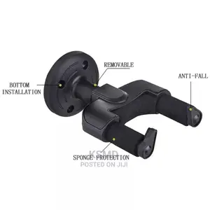 Guitar Hangers Wall Mount Hooks Stand Holder Plastic Display