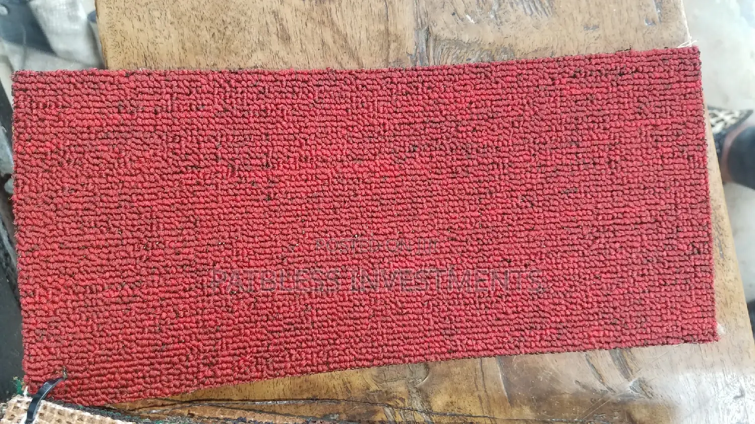 Plain Red Carpet, #8000 Per SQM