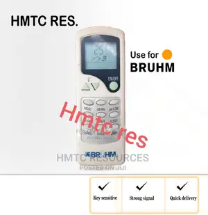 Bruhm Split Unit Air Conditioner Remote Control