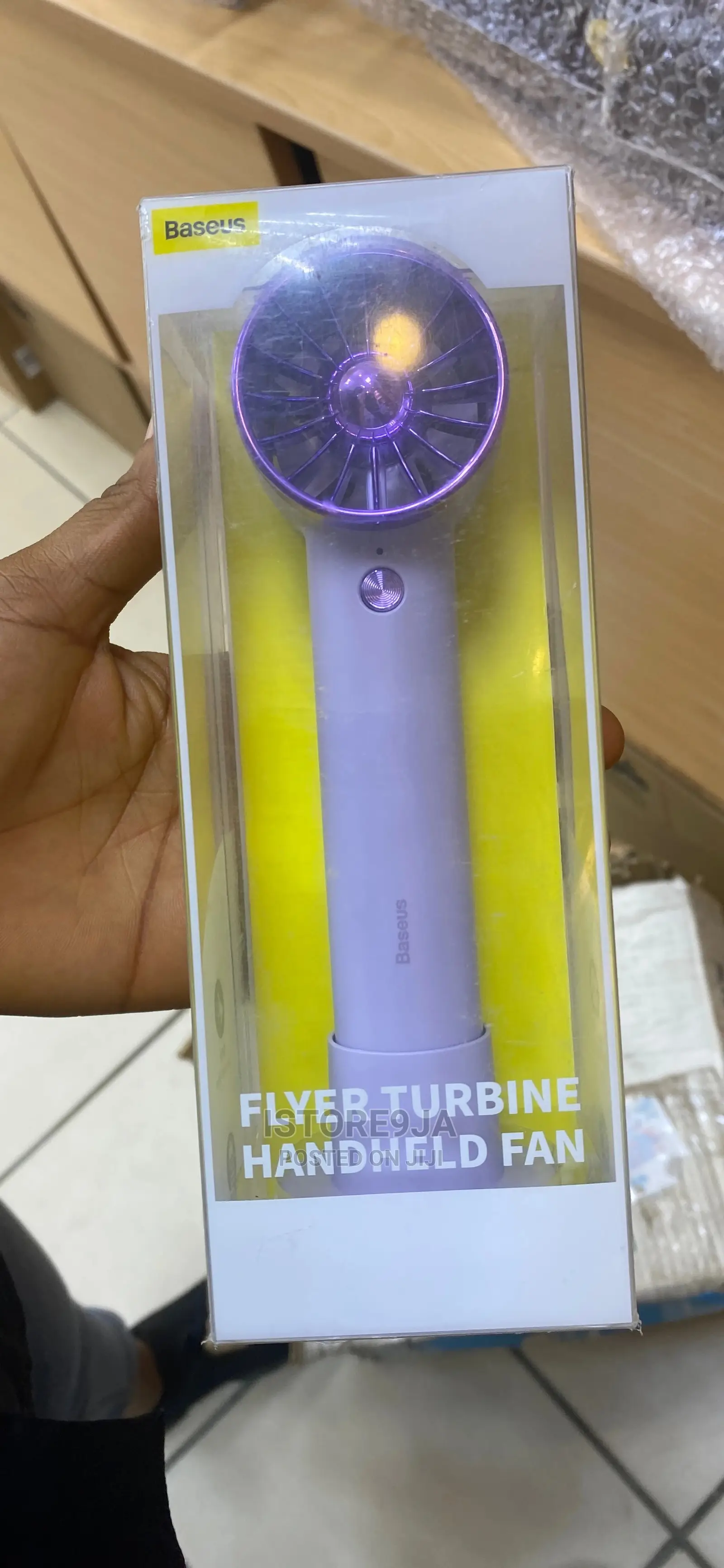 Baseus Hand Held Rechargeable Fan