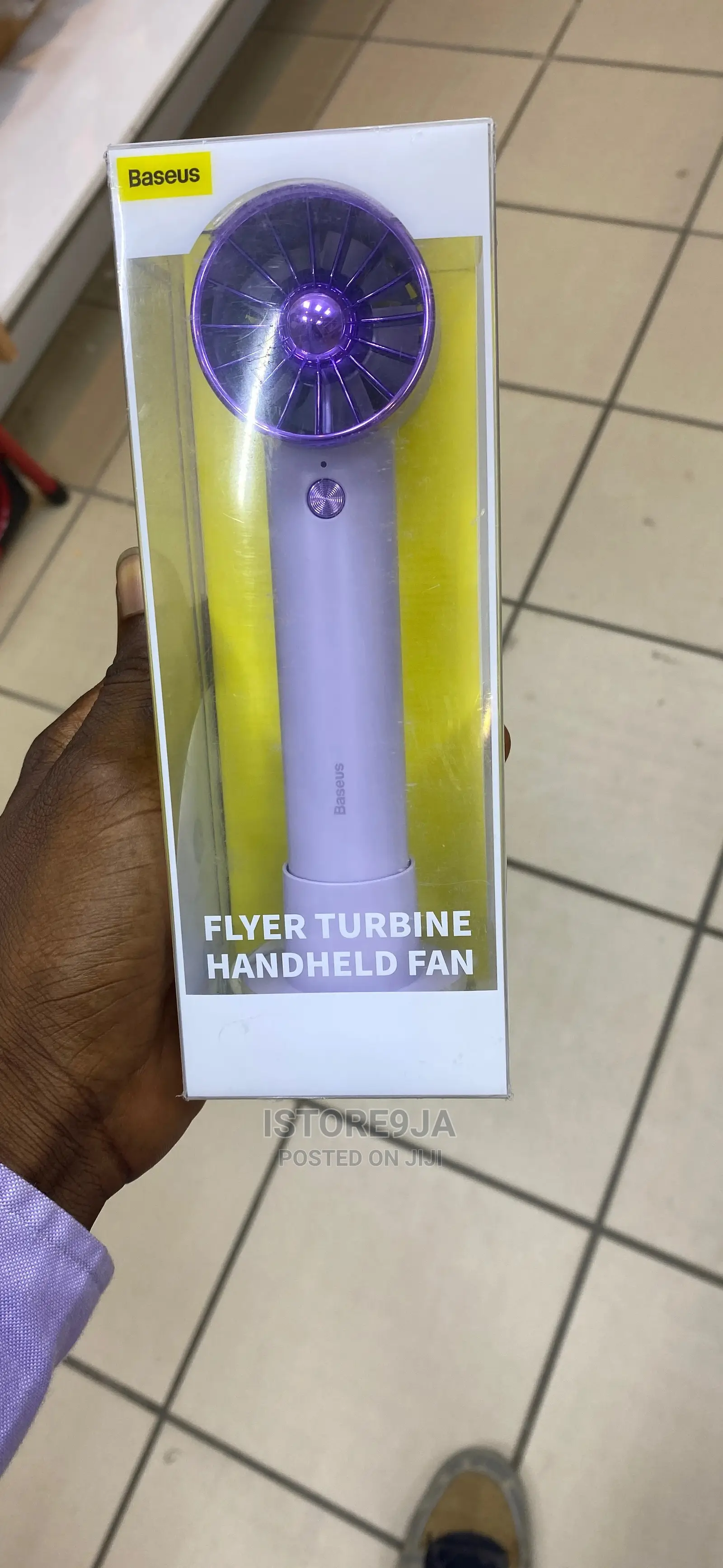 Baseus Hand Held Rechargeable Fan