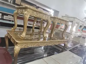 Set of Center Table With Two Side Stool