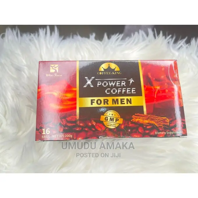 X Power Coffee for Men; Minimum of 30 Packs in Mushin Sexual Wellness