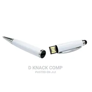 128gb Otg Usb Flash Drive Ballpoint Pen - White