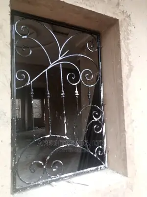 Flower Design Burglary Proof