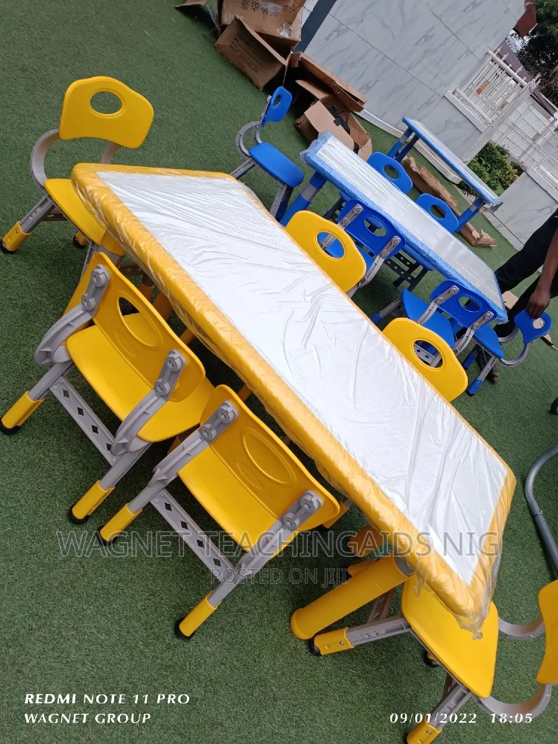 Preparatory Class Imported School Set of Chairs