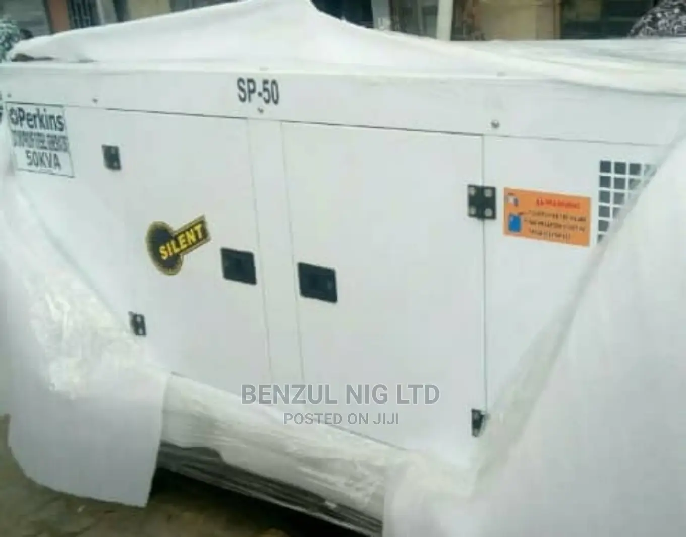 50kva Perkins Soundproof DIESEL Generator 100% Copper