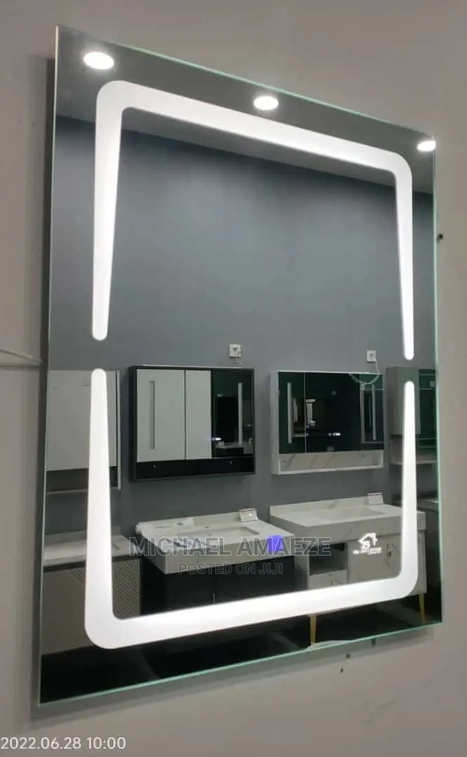 Half Moon LED Mirrors
