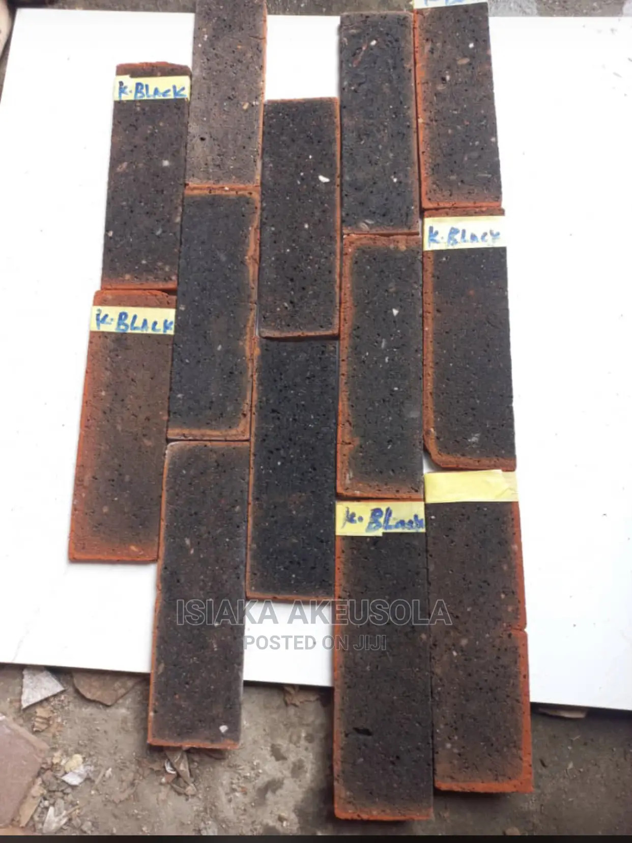 Brick Tiles of Different Types and Quality