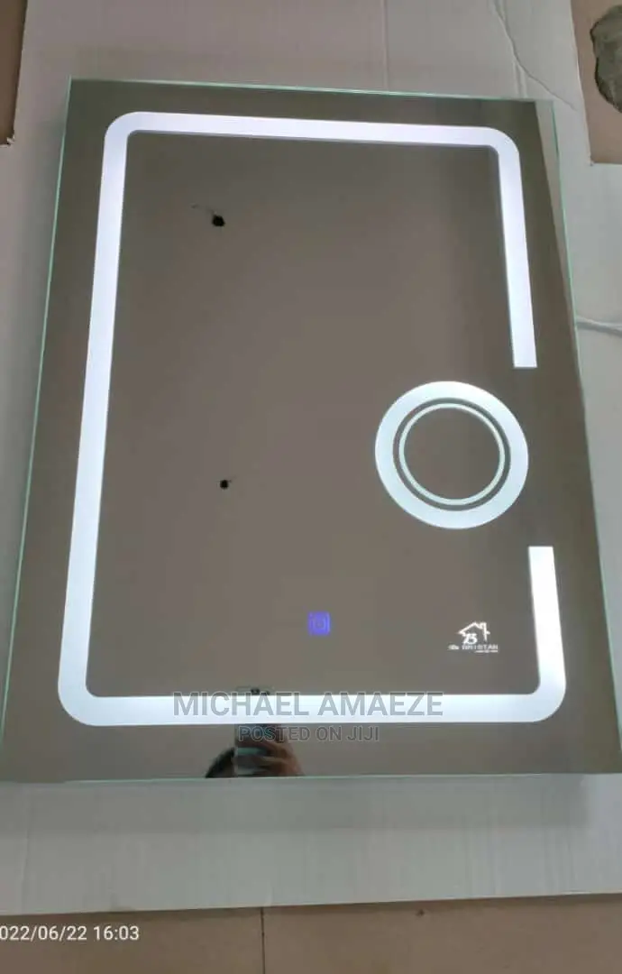 Plane Square LED Mirror