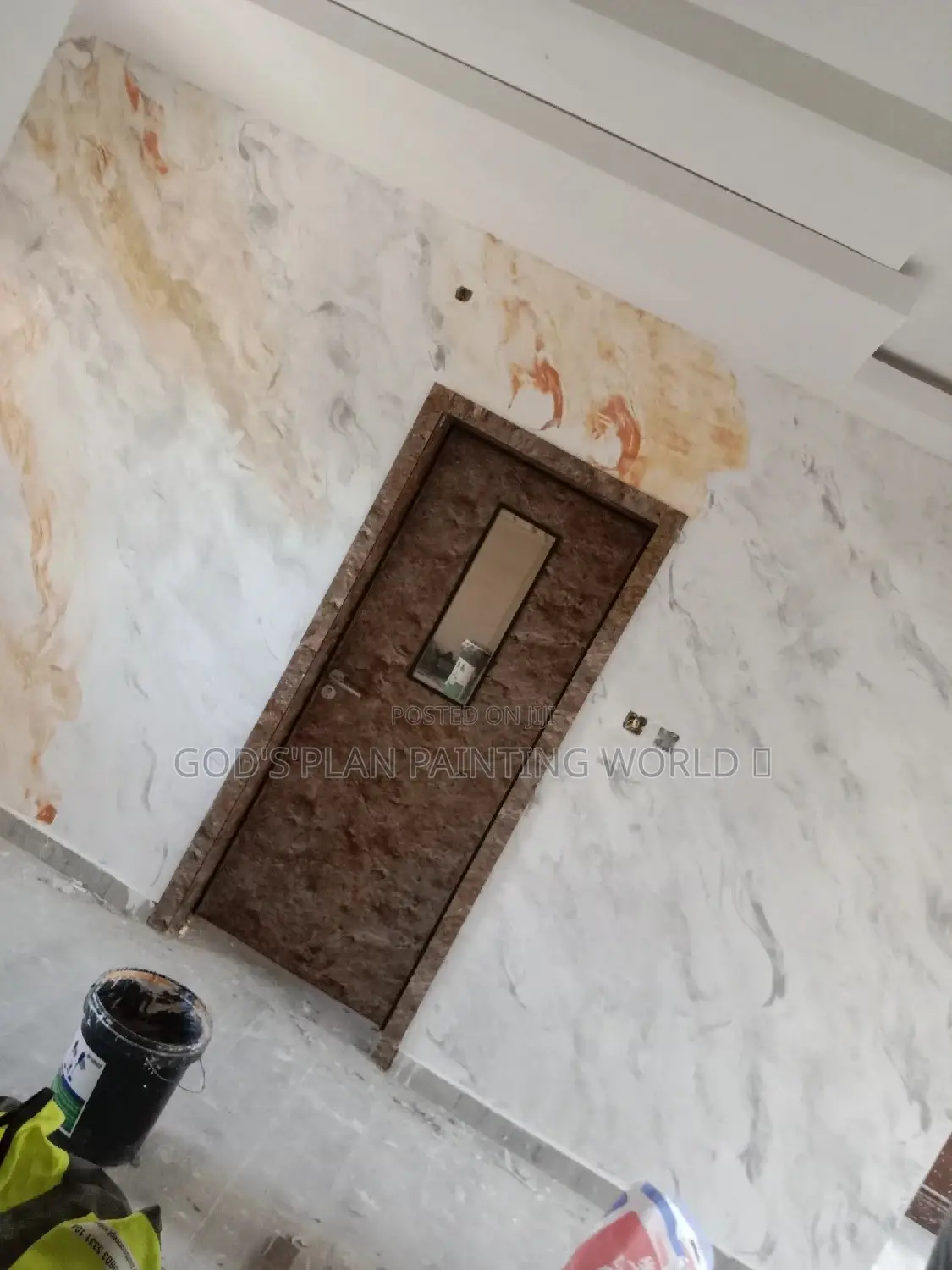 Glassy Marble Stucco Paint