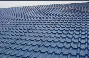 Step Tiles Design Roofing Sheet