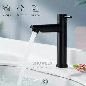 Basin Tap Single Black