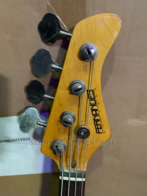 Quality Fernandes Four String Bass Guitar