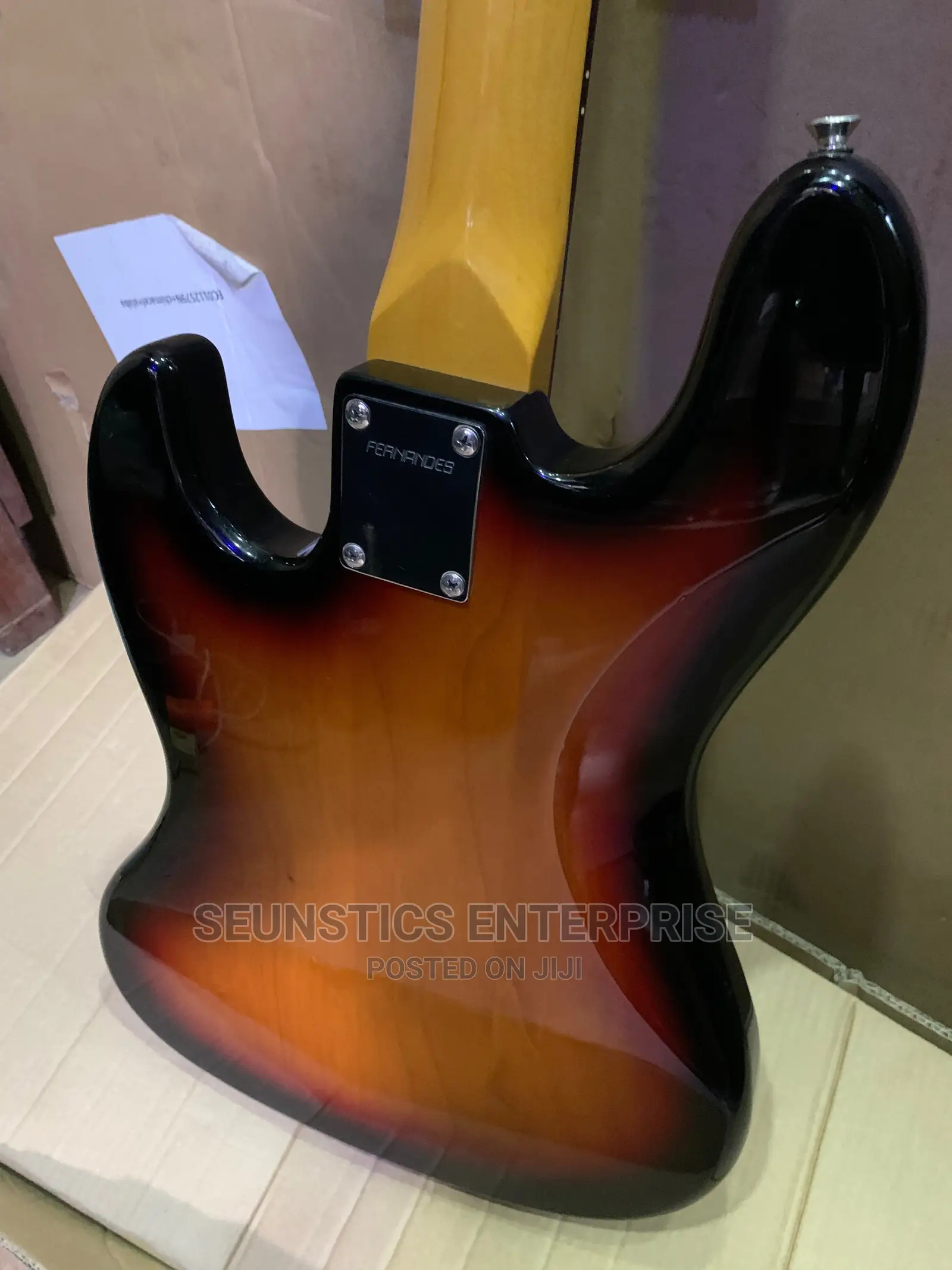 Quality Fernandes Four String Bass Guitar