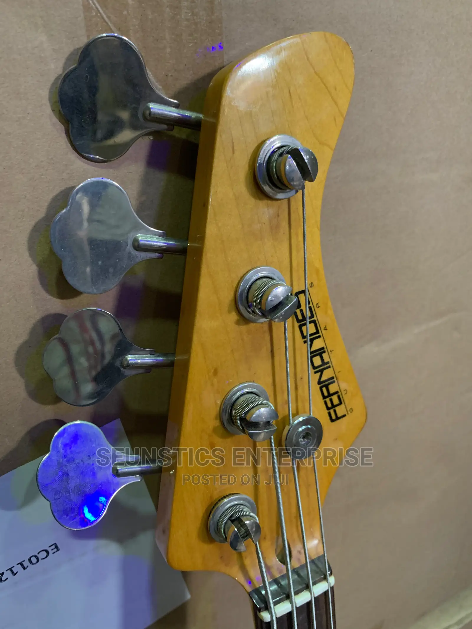 Quality Fernandes Four String Bass Guitar
