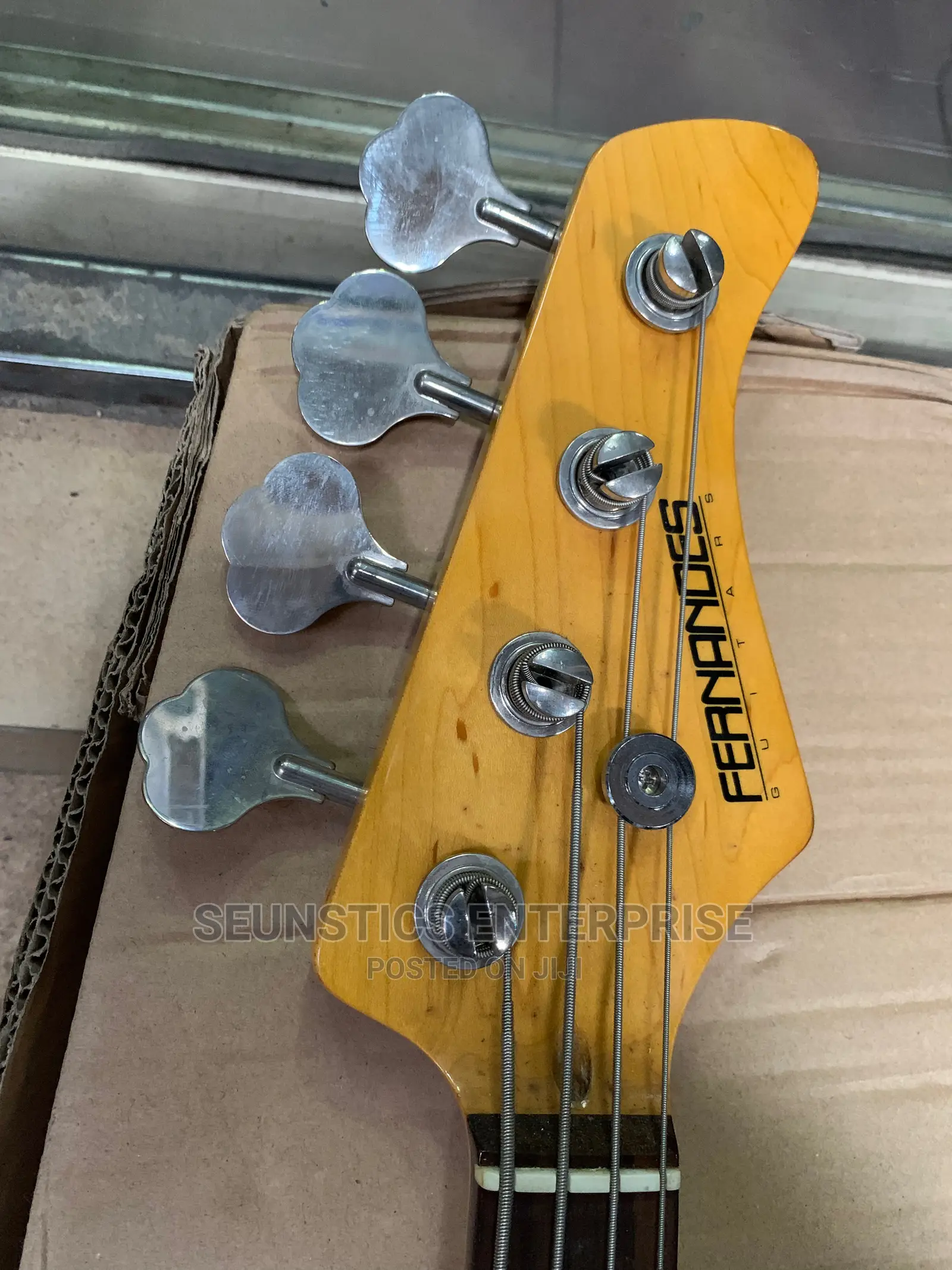 Quality Fernandes Four String Bass Guitar