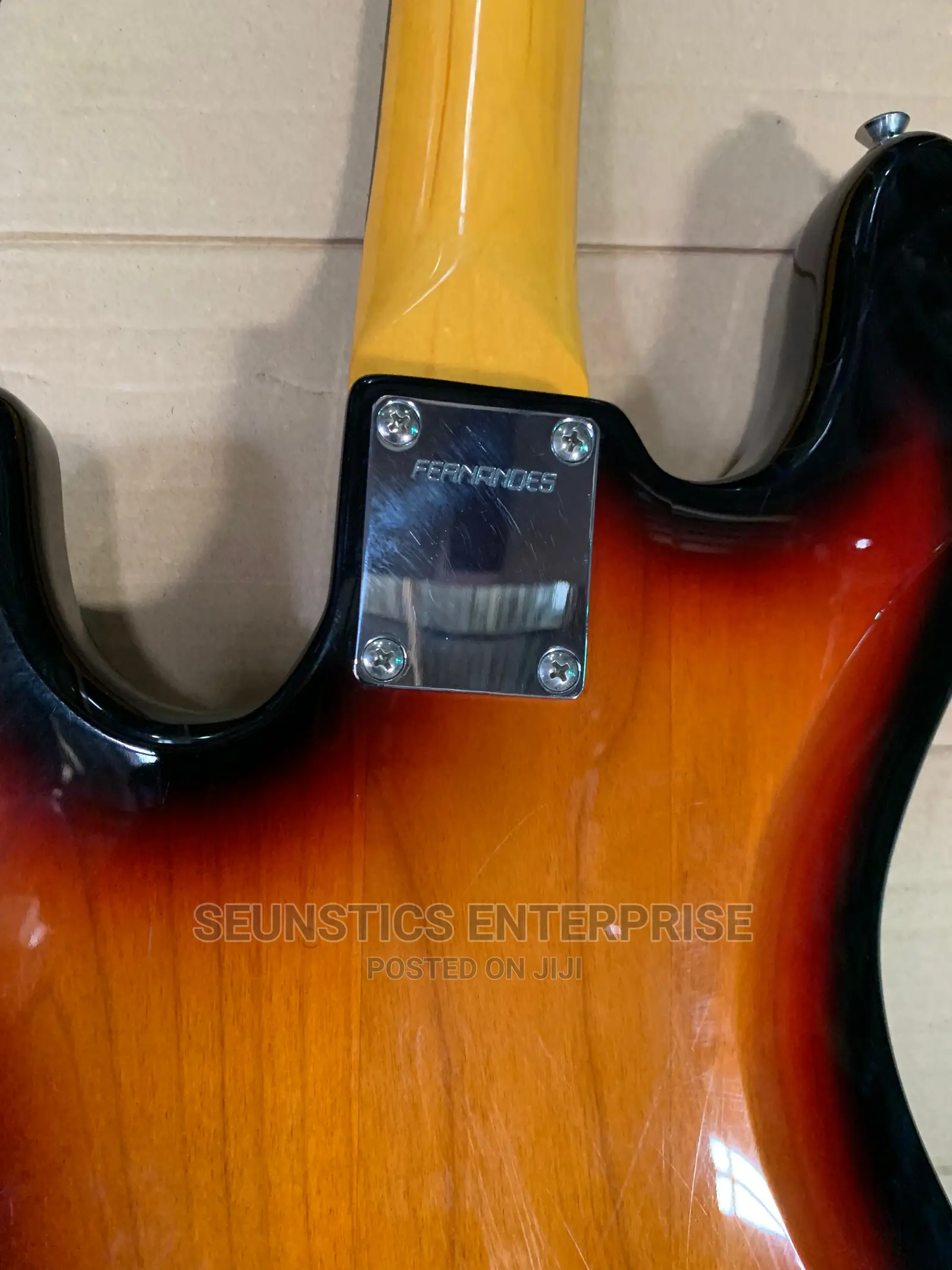 Quality Fernandes Four String Bass Guitar