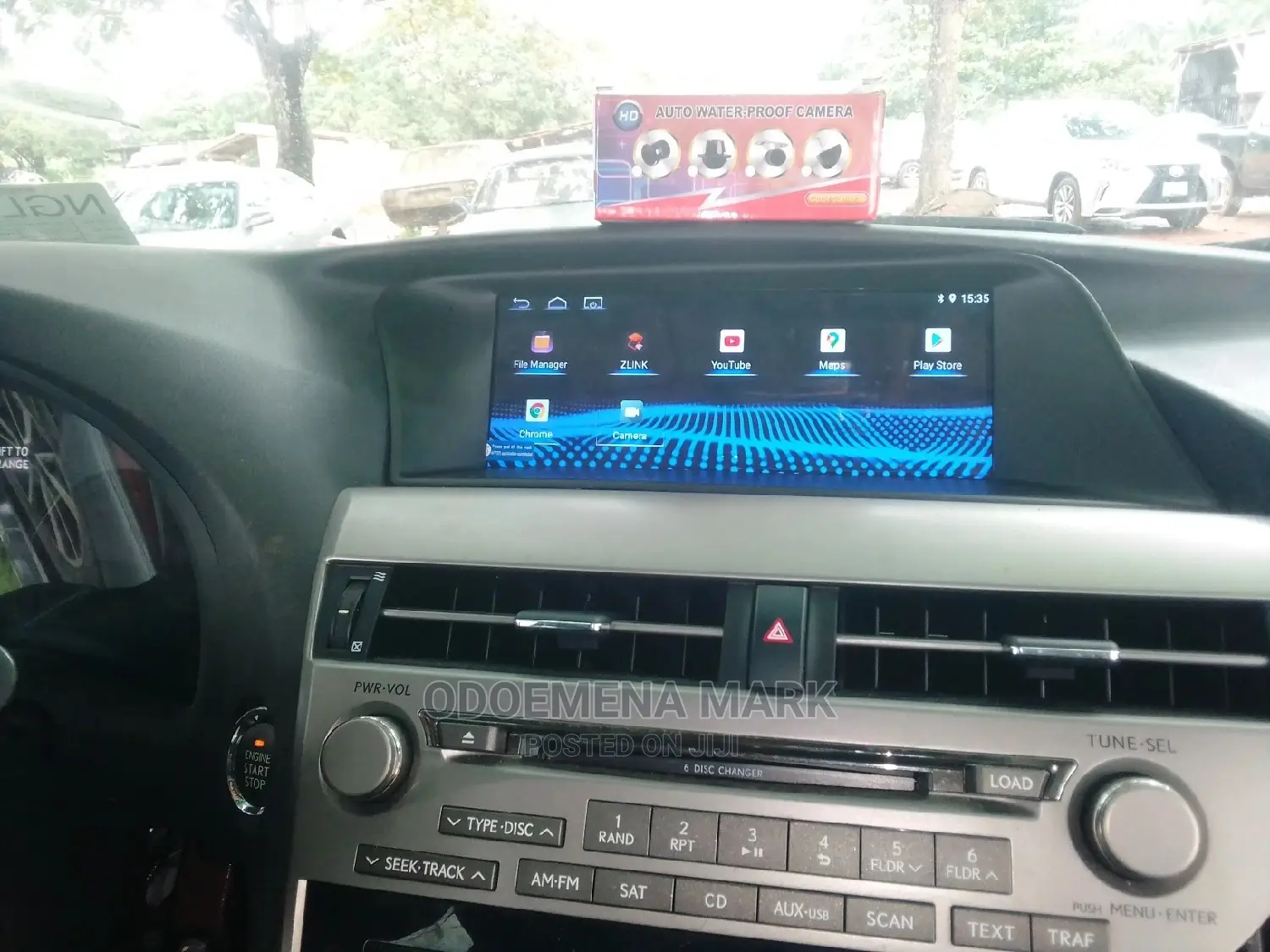 Rx 350 Lexus Android DVD Navigation Camera With Mause