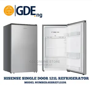 Hisense Single Door Refrigerator 121L Hisref121dr