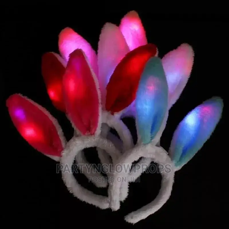 Led Bunny Headbands/Glow Headbands /Led Hair Wreath