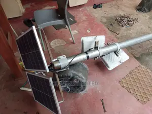 Complete 200w All in One Solar Flood Light With Pole