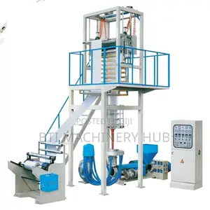 Nylon Production ~Extruding, Film Blowing Cutting Machine