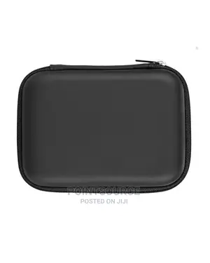 External Hard Drive Carry Case Pouch I Black