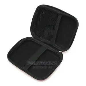 External Hard Drive Carry Case Pouch I Black