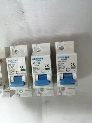 125amps 500v Dc Breaker for Solar and Dc Circuit Protection.