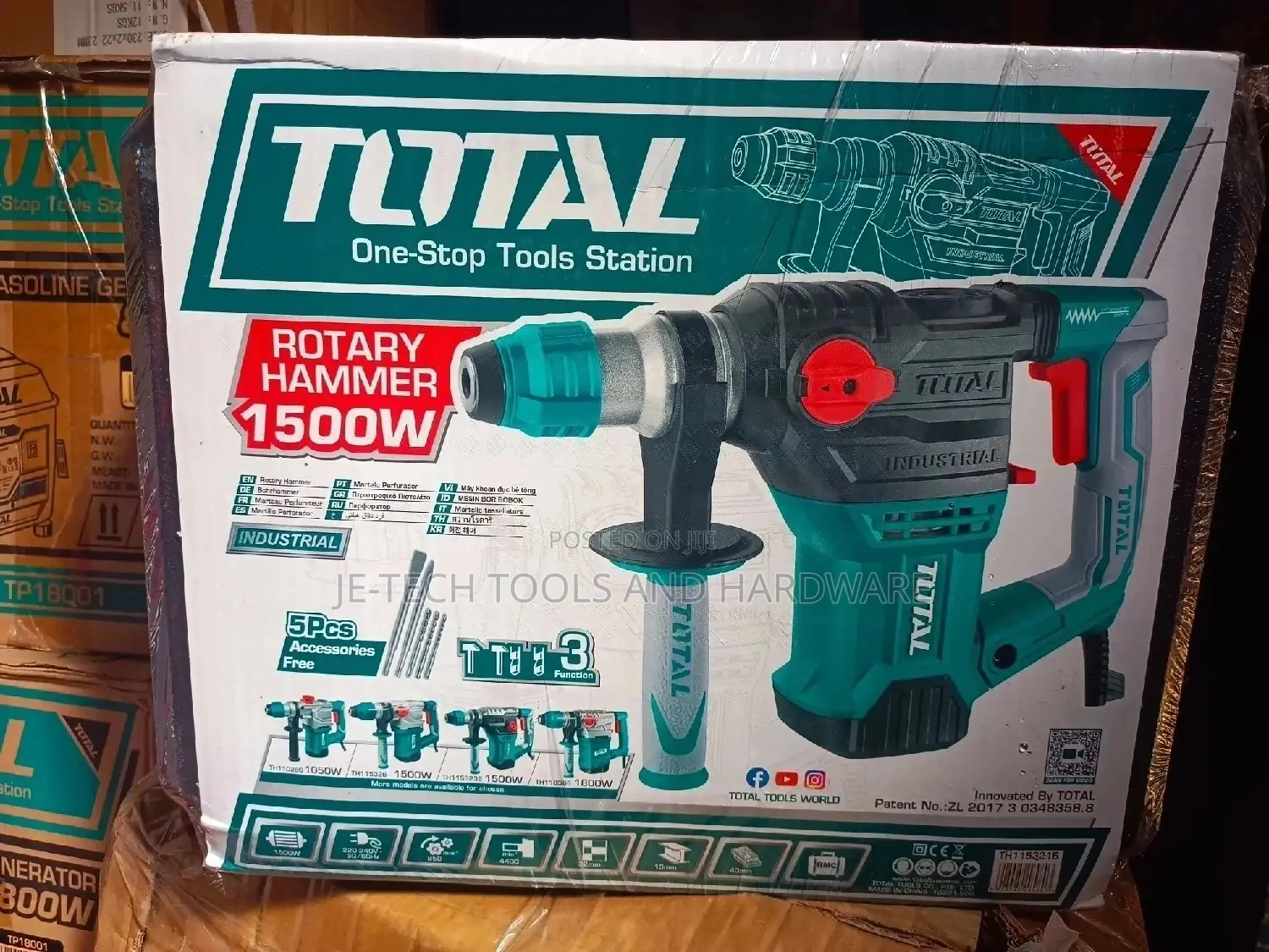 Total Rotary Hammer 1500W