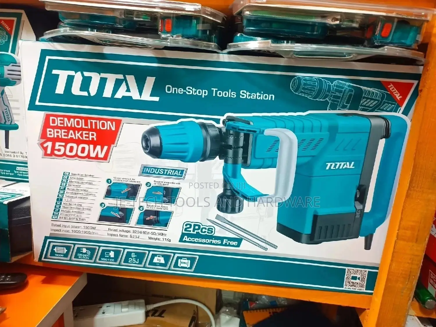 Total Rotary Hammer 1500W