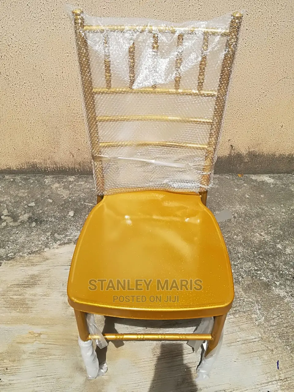Imported Steel Gold Banquet Chairs