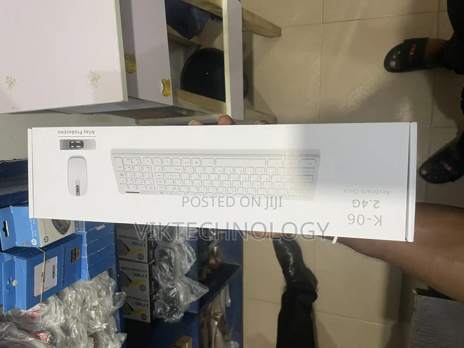 K-06 2.4G Wireless Keyboard and Mouse