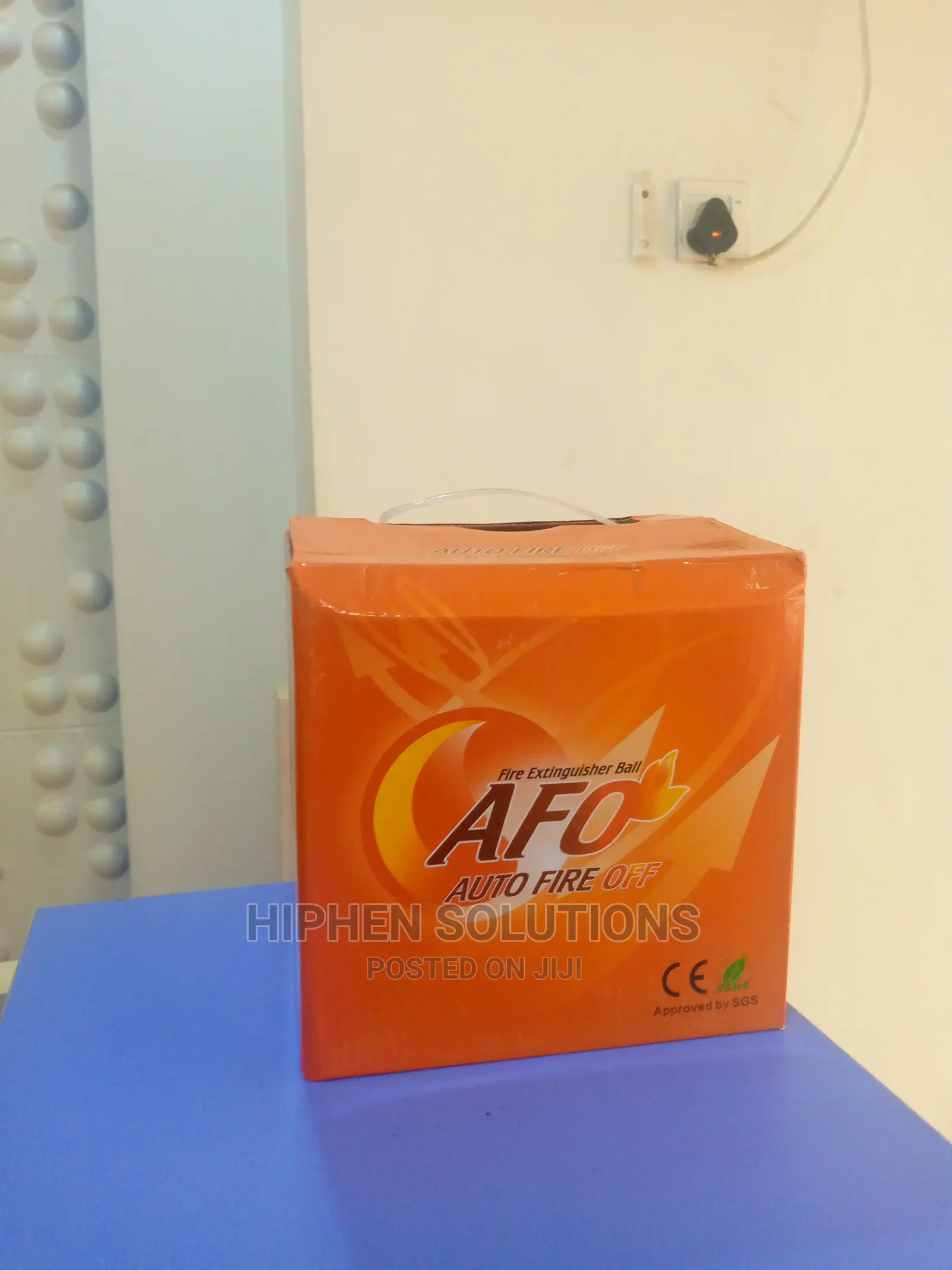 Safe and Friendly Fire Ball Extinguisher
