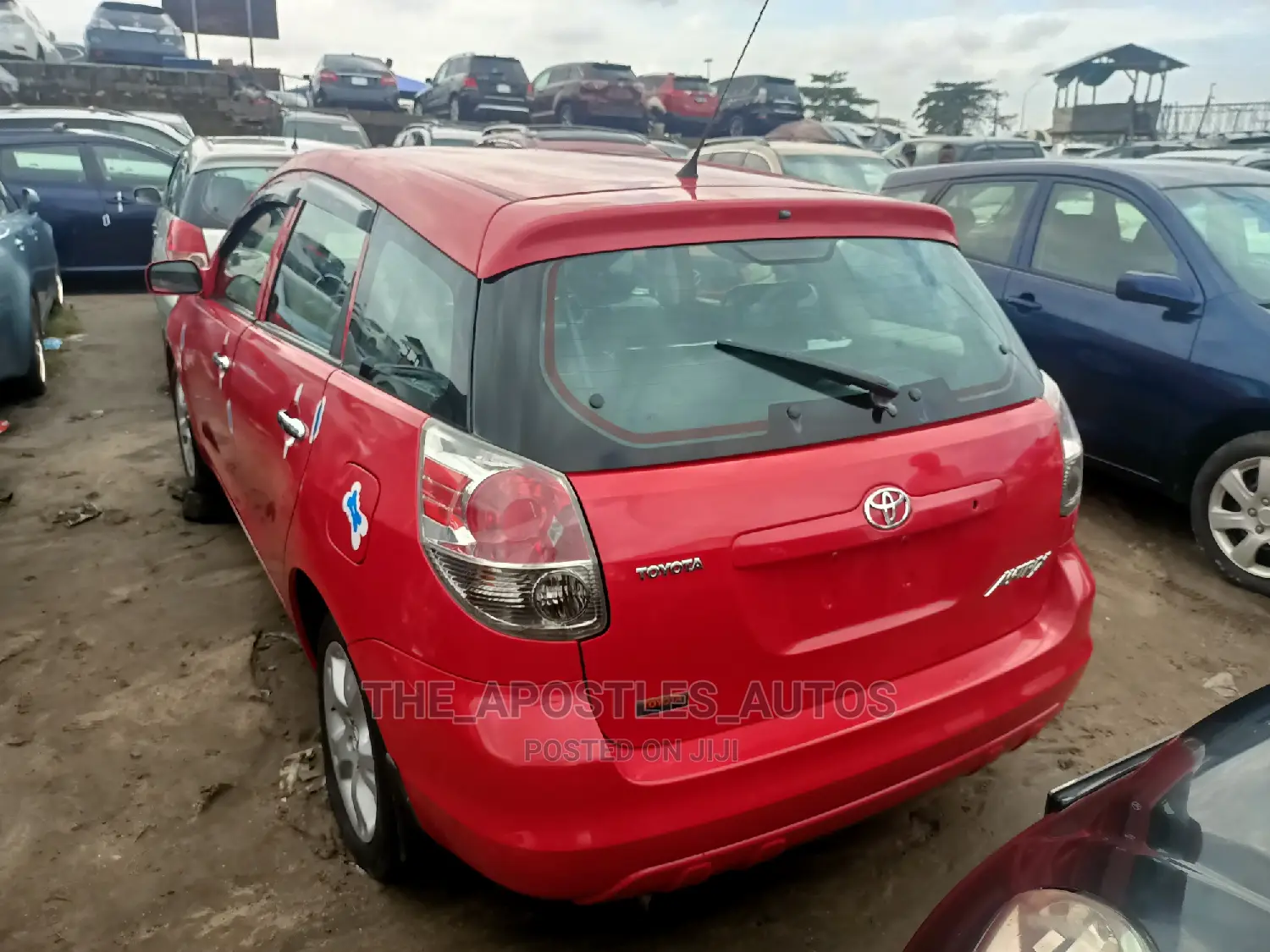 Toyota Matrix 2008 Red